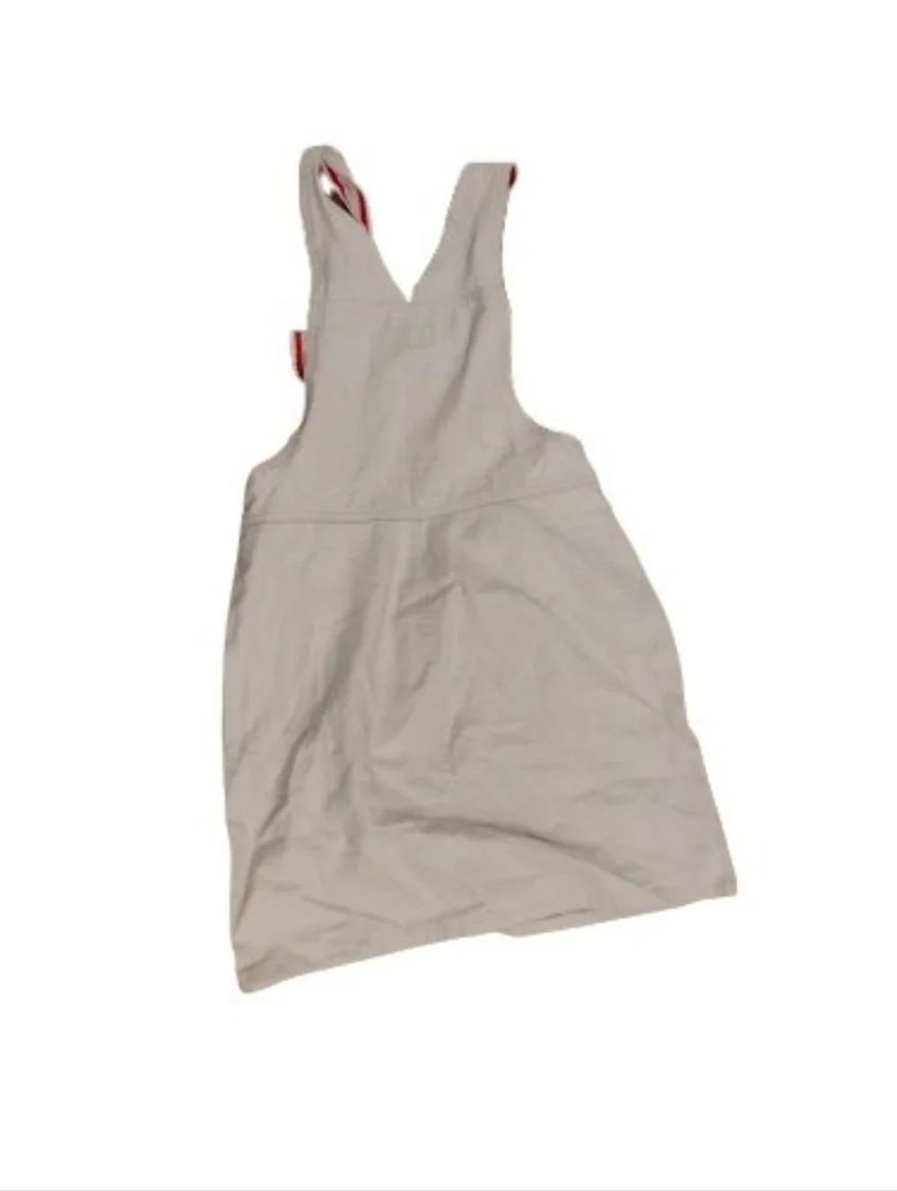G.H. Bass Co. Girls Khaki Overall Skirt Sz XL